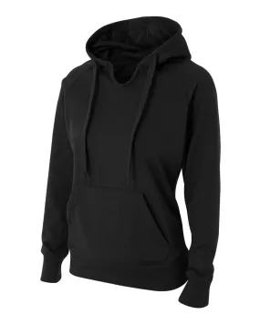 A4 NW4245 Womens Tech Fleece Hoodie - Black