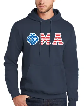 All-American Greek Letter Hoodie