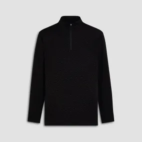 Anthony Stitch Print OoohCotton Quarter Zip Pullover