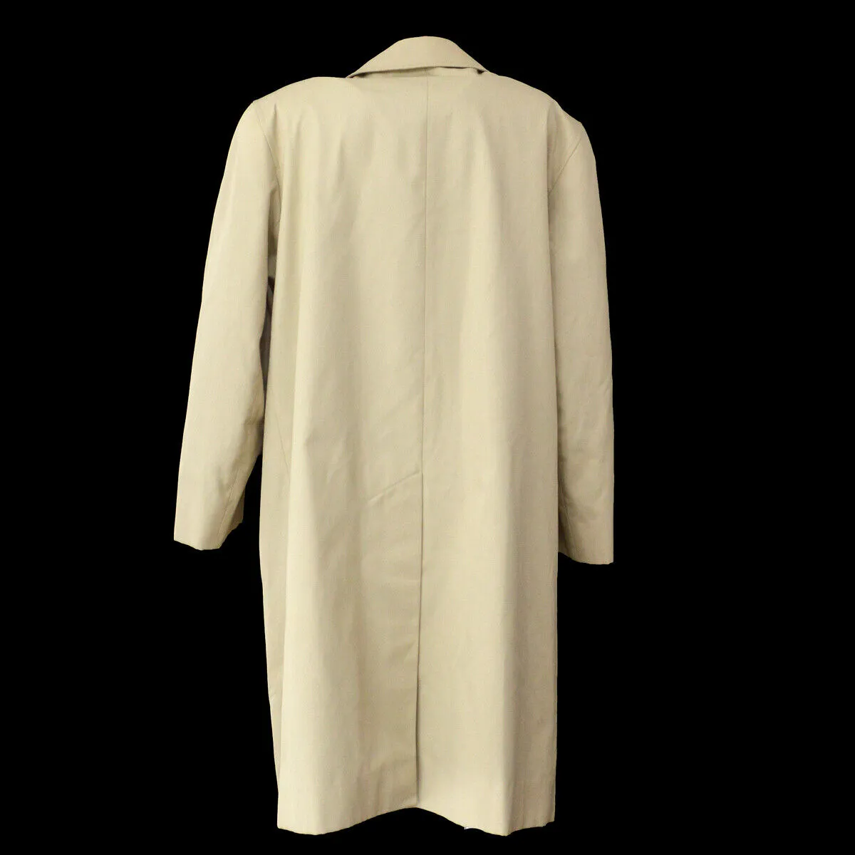 Aquascutum One Panel Sleeves Trench Coat Jacket Beige 02021