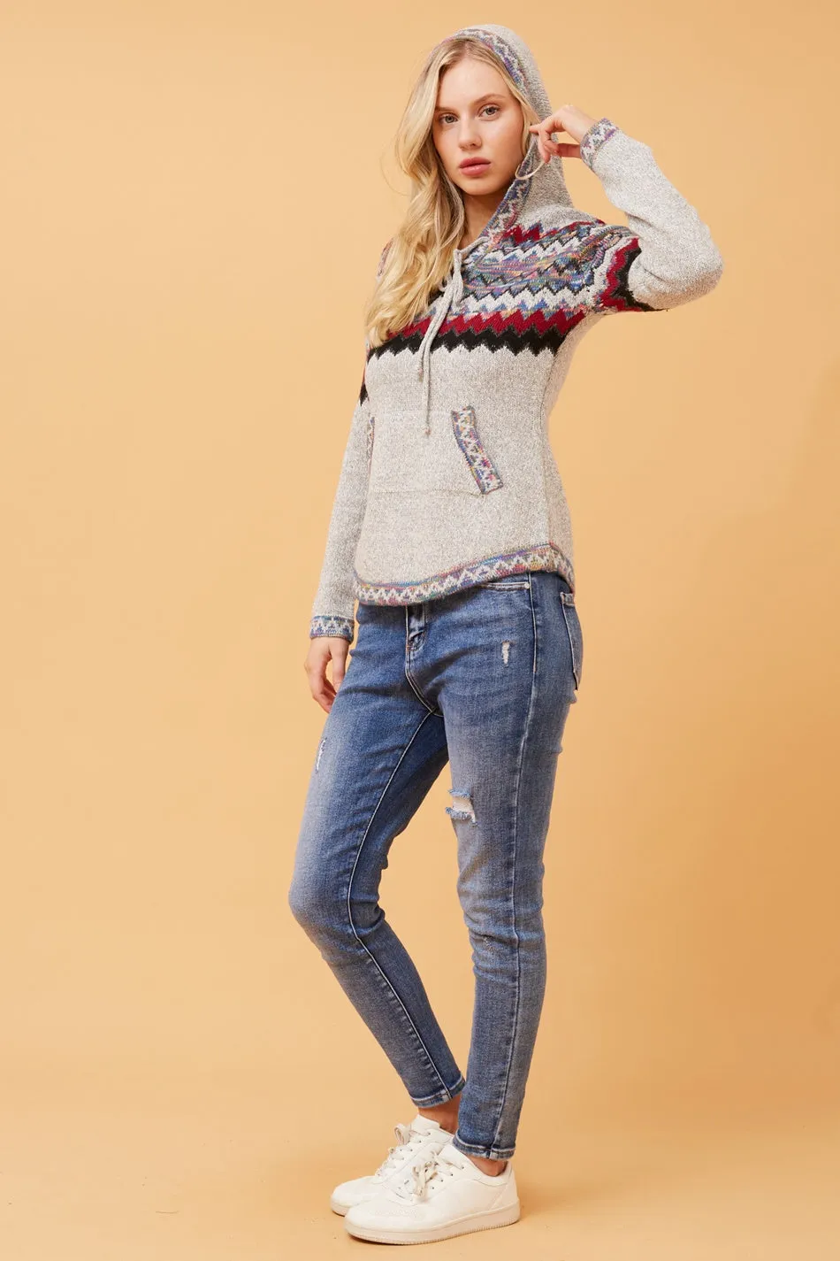 ARGEN JACQUARD KNIT JUMPER