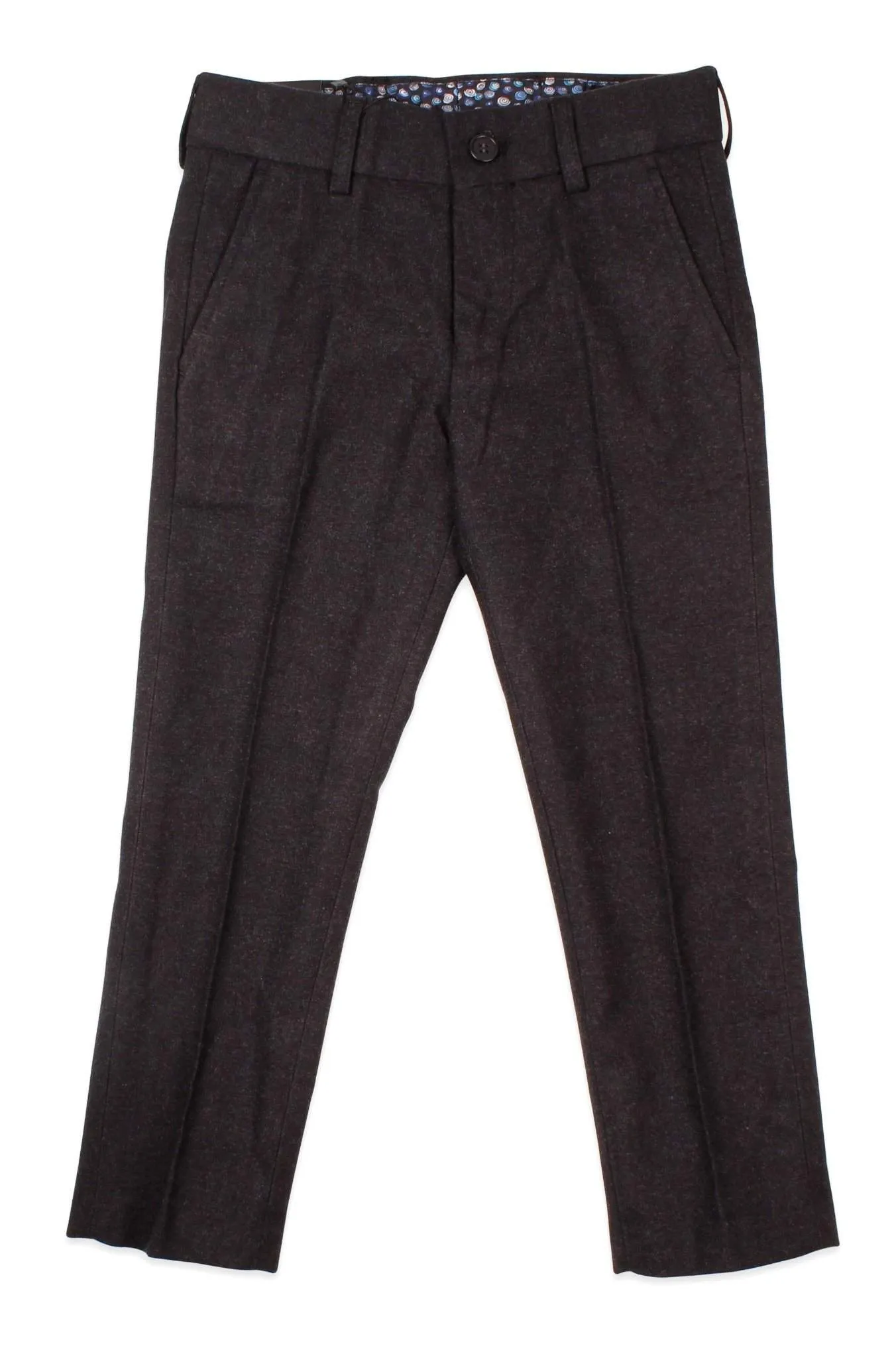 Armando Martillo Elegant Wool-Feel Husky Fit Boys Pants