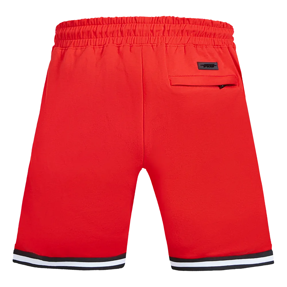 ATLANTA HAWKS CLASSIC CHENILLE MEN'S DK SHORT (RED)