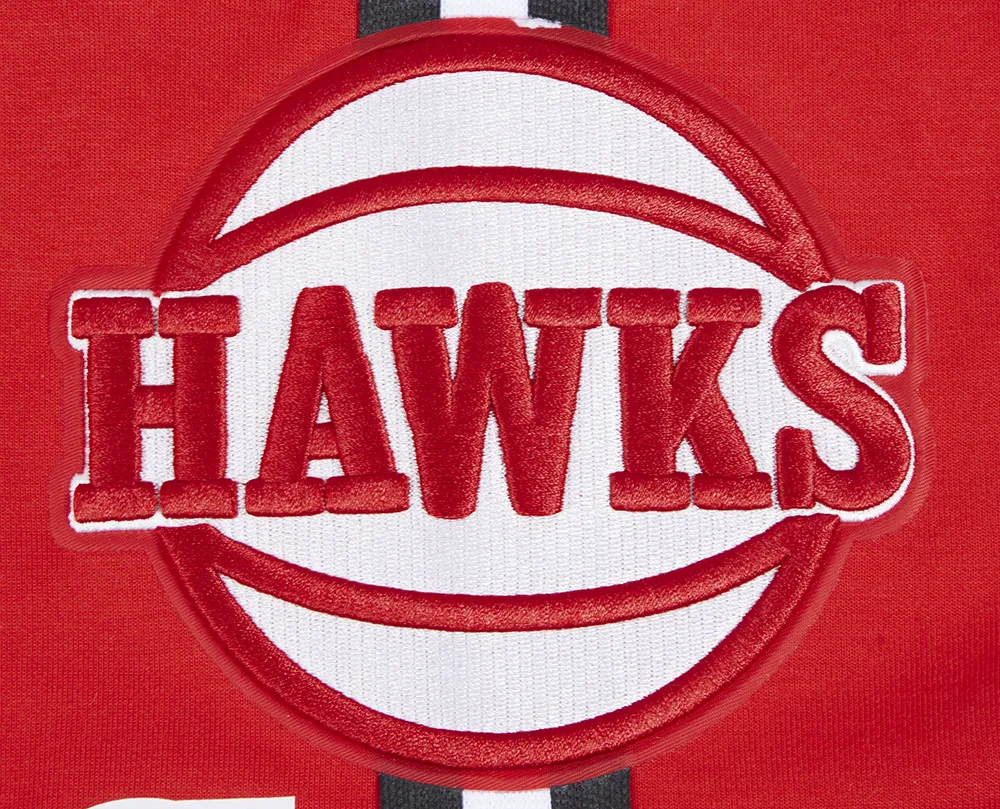 ATLANTA HAWKS CLASSIC CHENILLE MEN'S DK SHORT (RED)