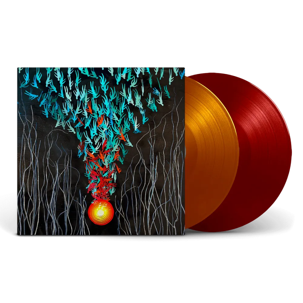 Bright Eyes / Down In The Weeds, Where The World Once Was 2xLP Translucent Red & Orange Vinyl