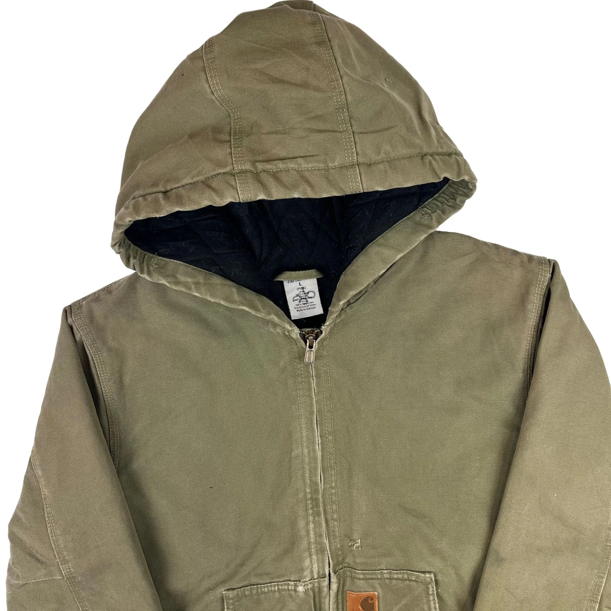 Carhartt Active Workwear Hooded Jacket Green