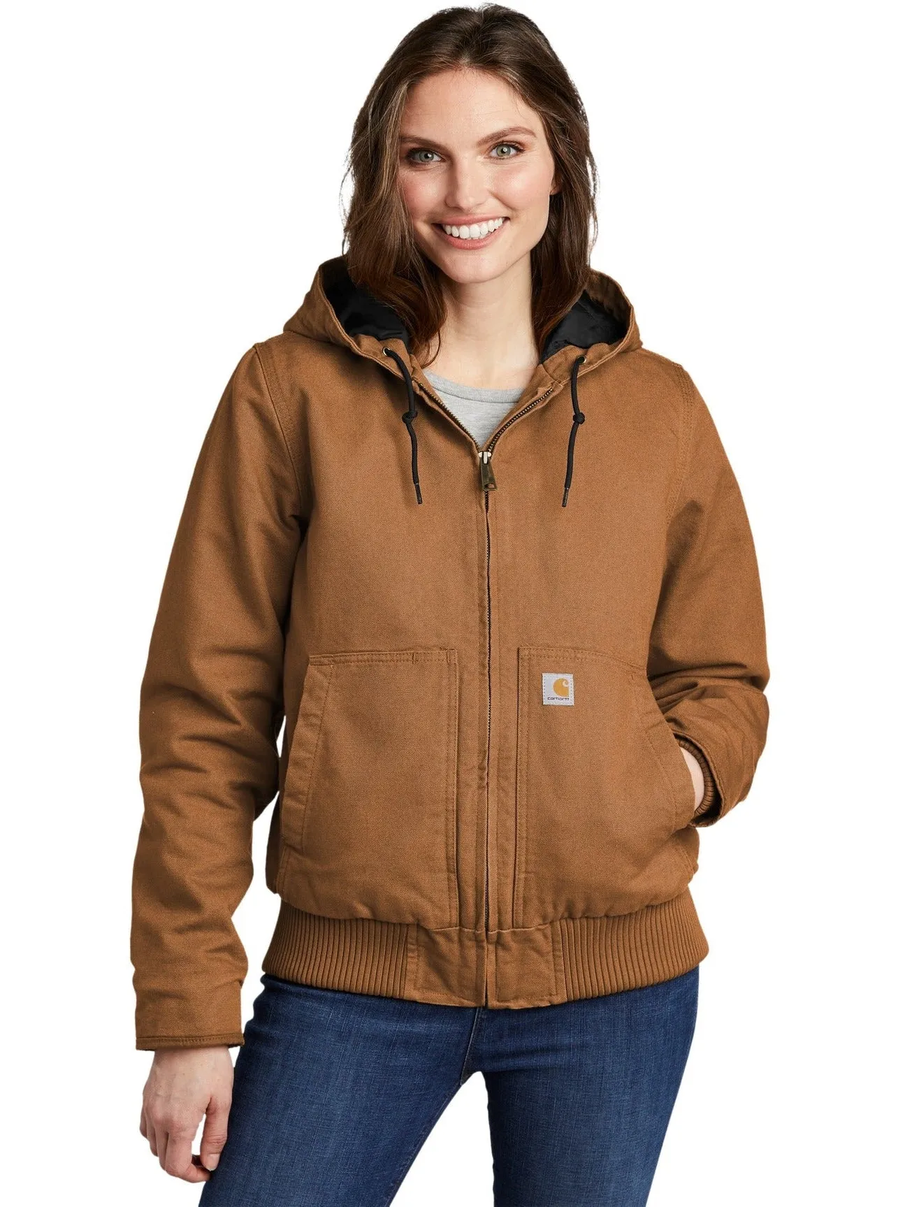 Carhartt Ladies Washed Duck Active Jac