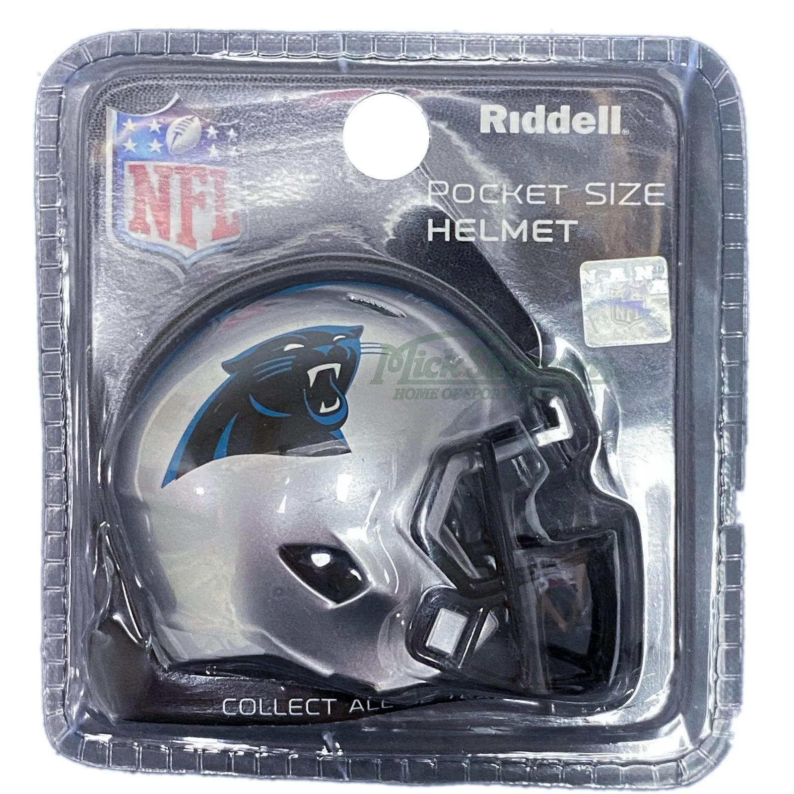 Carolina Panthers NFL Riddell Pocket Size Speed Helmet