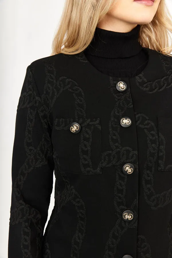 CHAIN PRINT JACKET