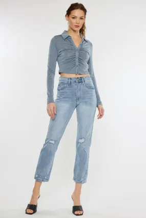 Chantel Slim Straight Jeans