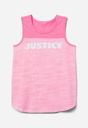 Color Block Scoop Neck Tank