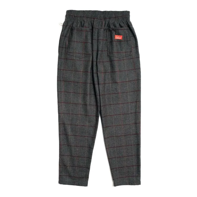 Cookman Chef Pants - Wool Mix Plaid : Gray