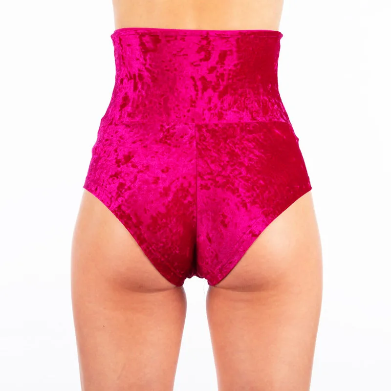 Dragonfly Betty - velvet fitness short