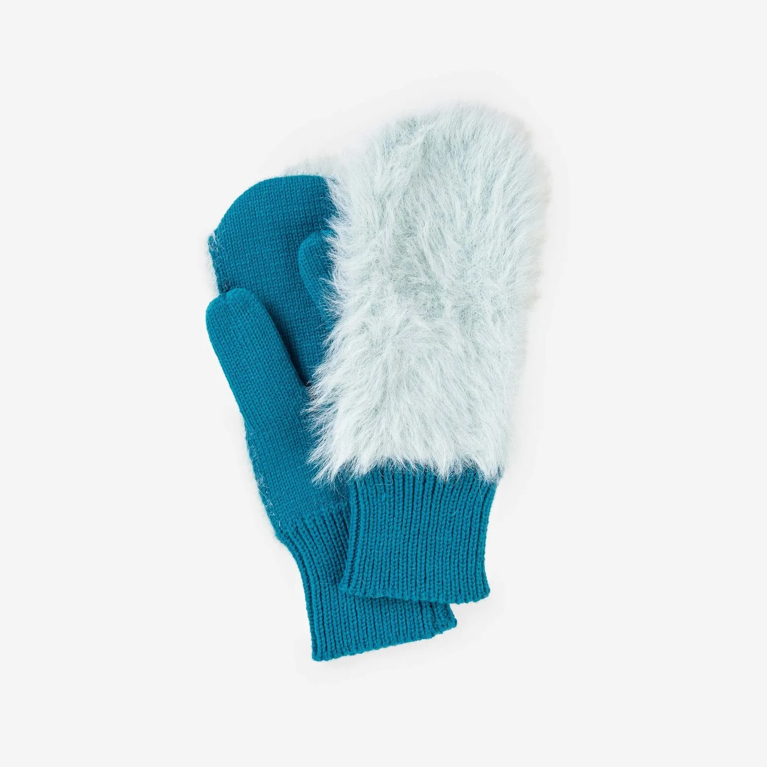 Faux Fur Mittens (three colors)