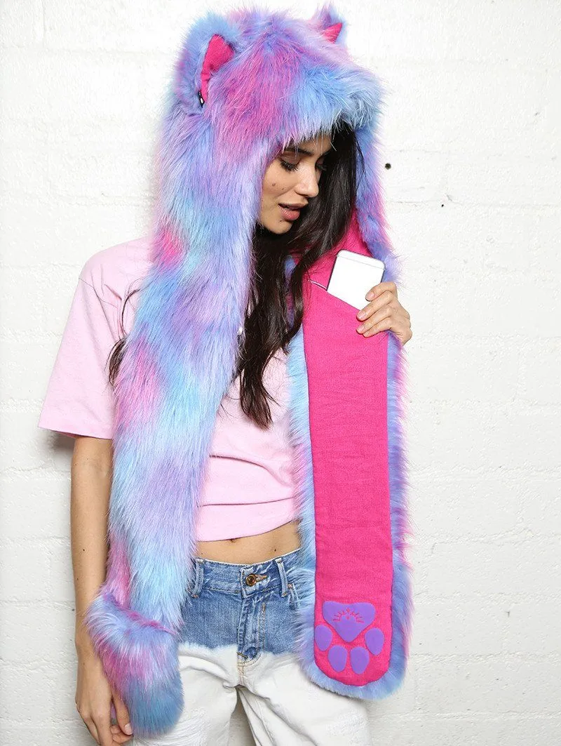 Festie Bestie Cotton Candy Wolf SpiritHood