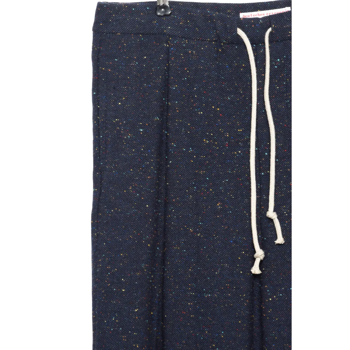 Frank Leder Dotted String Trouser navy