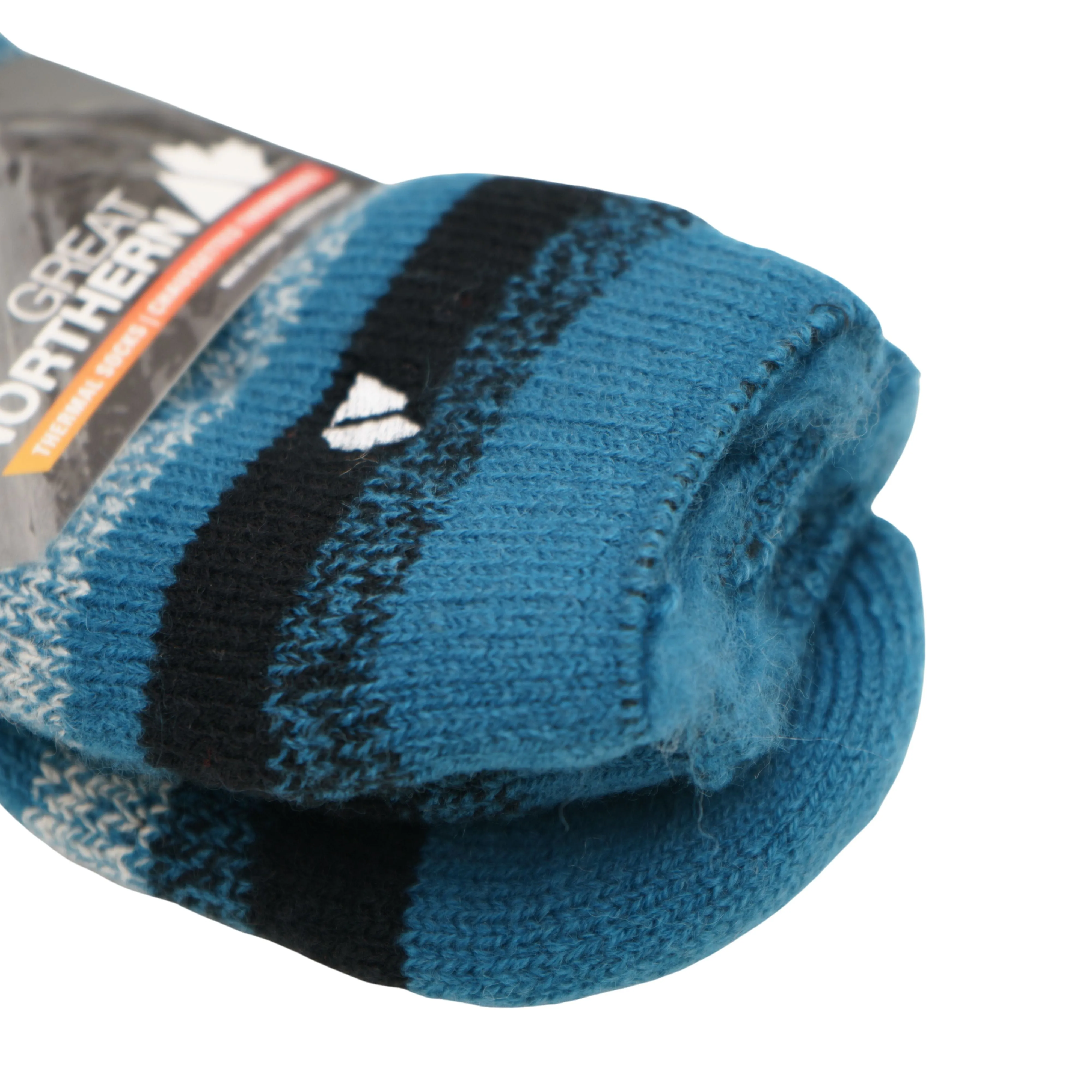 GN Brushed Thermal Acrylic Wool Blend Performance Crew Socks