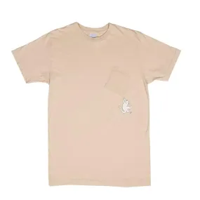 Hang In There Pocket Tee (Melon)