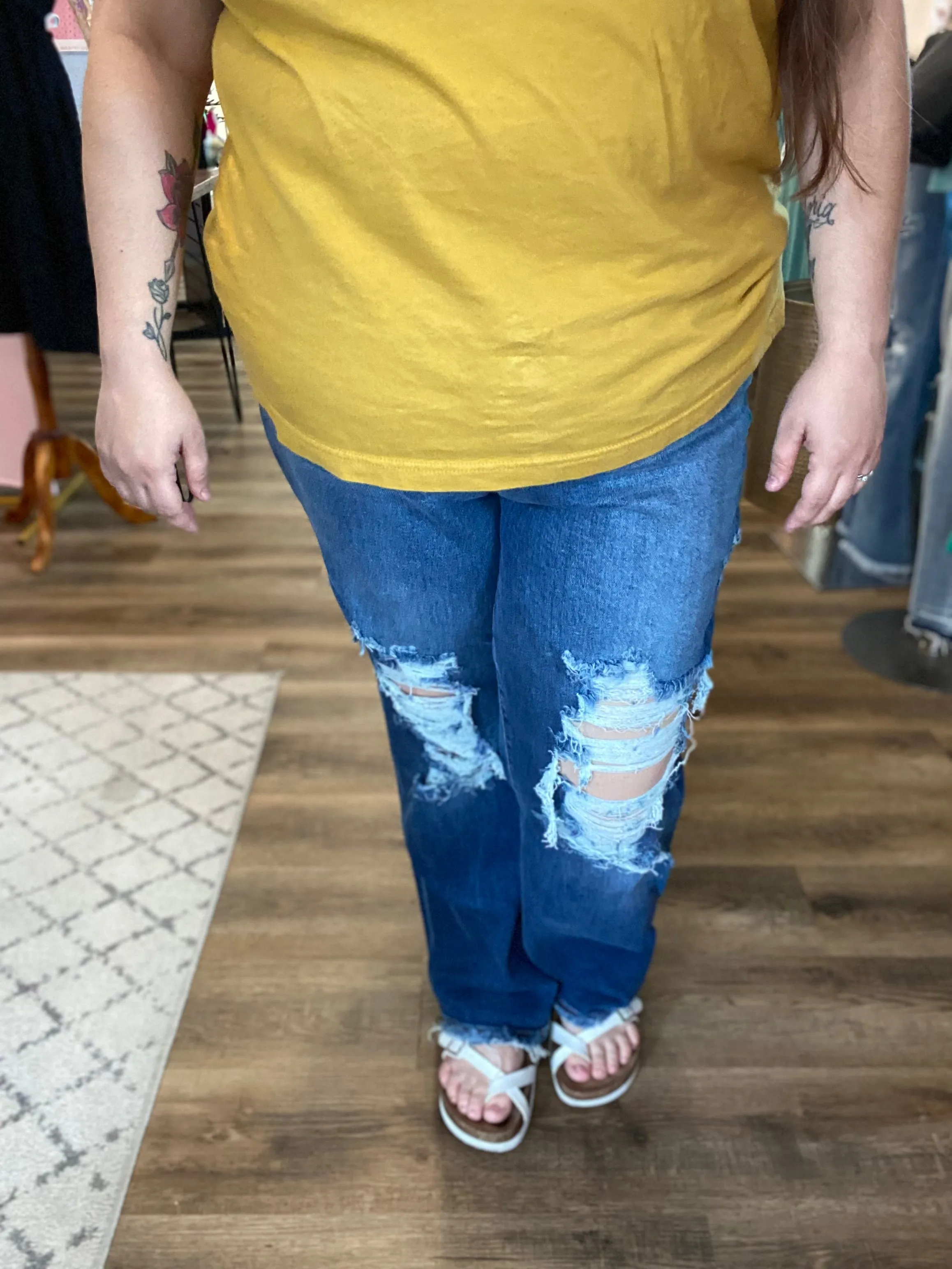 High Rise Dad Jeans | Judy Blue