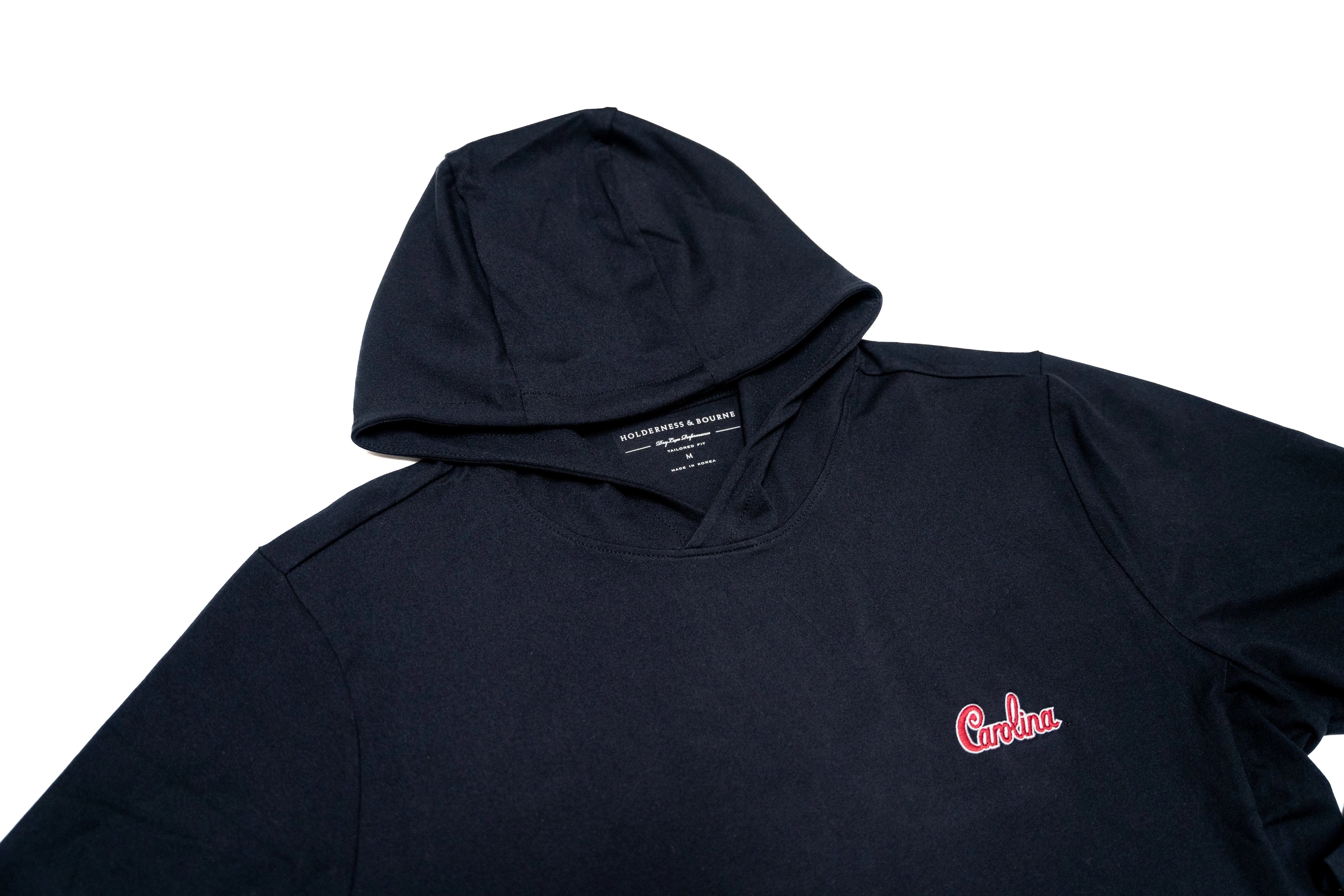 Holderness & Bourne Black Script Hoodie