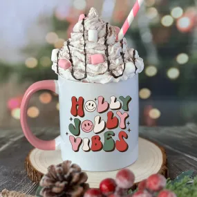 Holly Jolly Vibes Mug