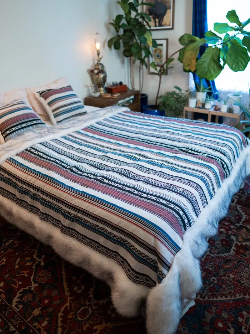 Husky Baja Faux Fur Large Blanket