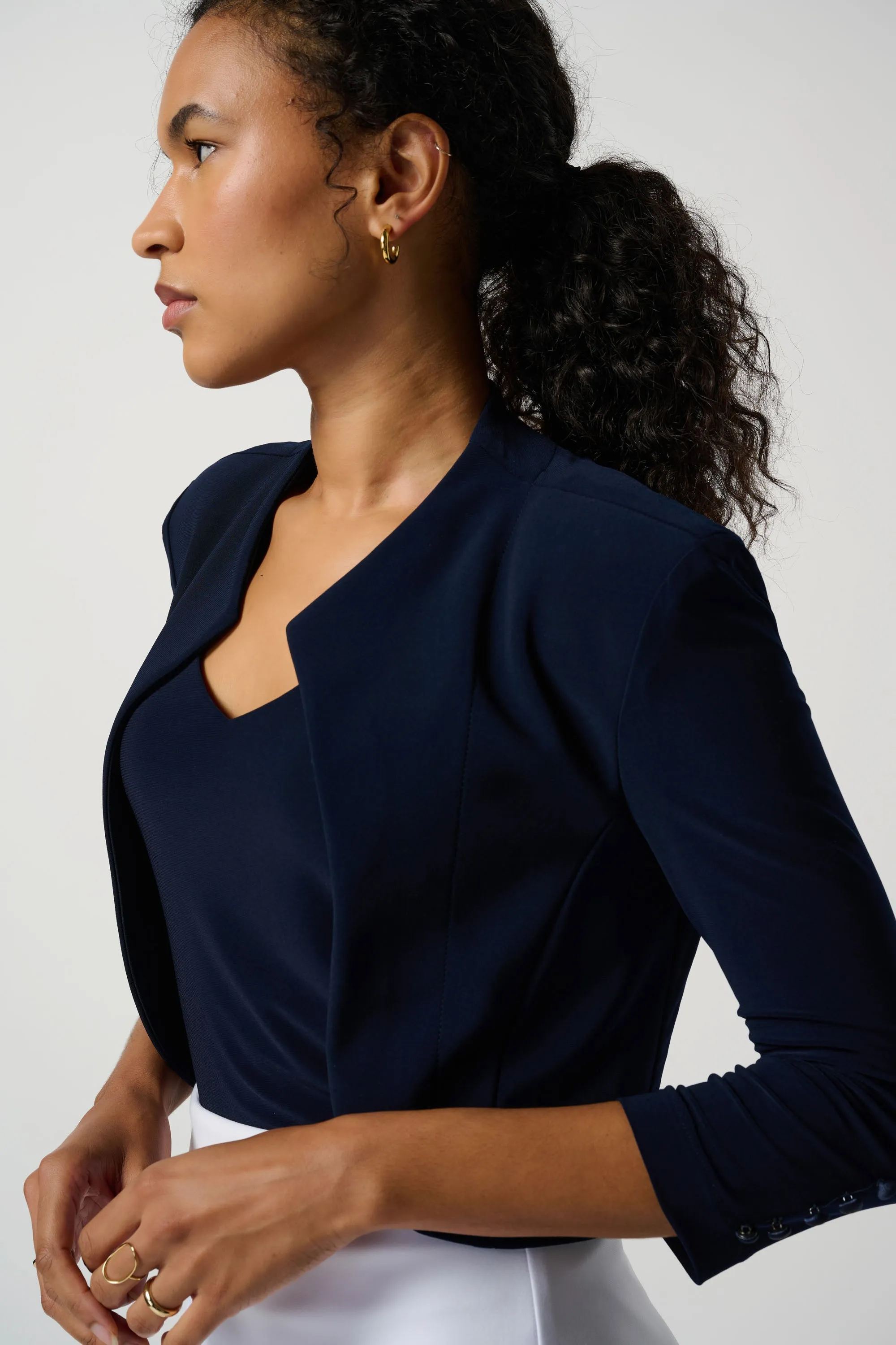 Joseph Ribkoff Classic Bolero Midnight Blue - 213707