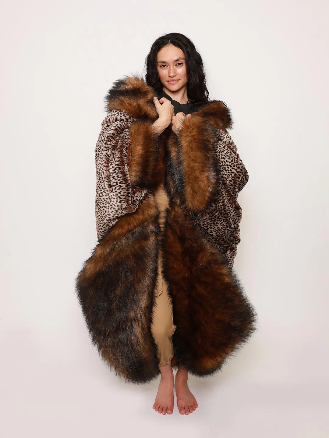 Kodiak Bear Faux Fur Throw