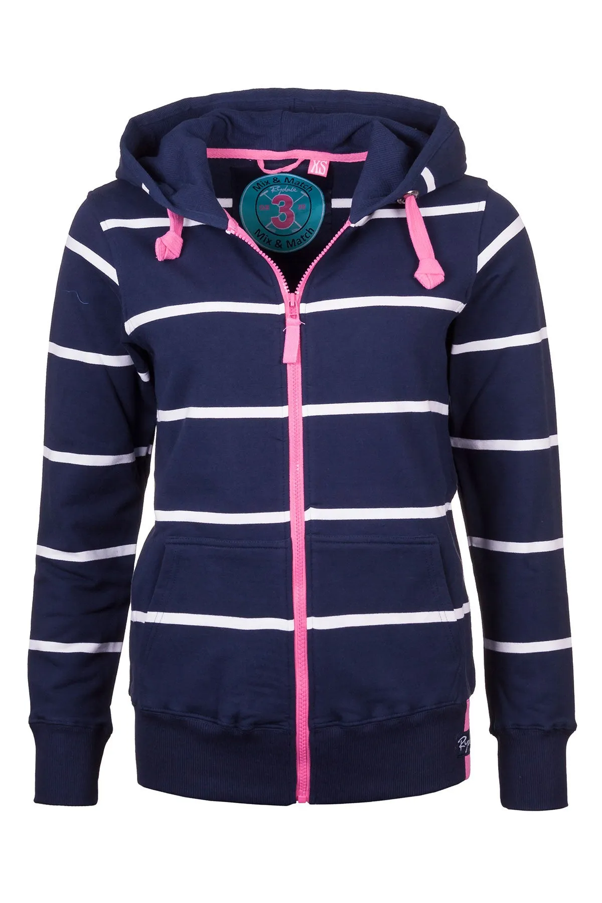 Ladies Hooped Hoody Full Zip