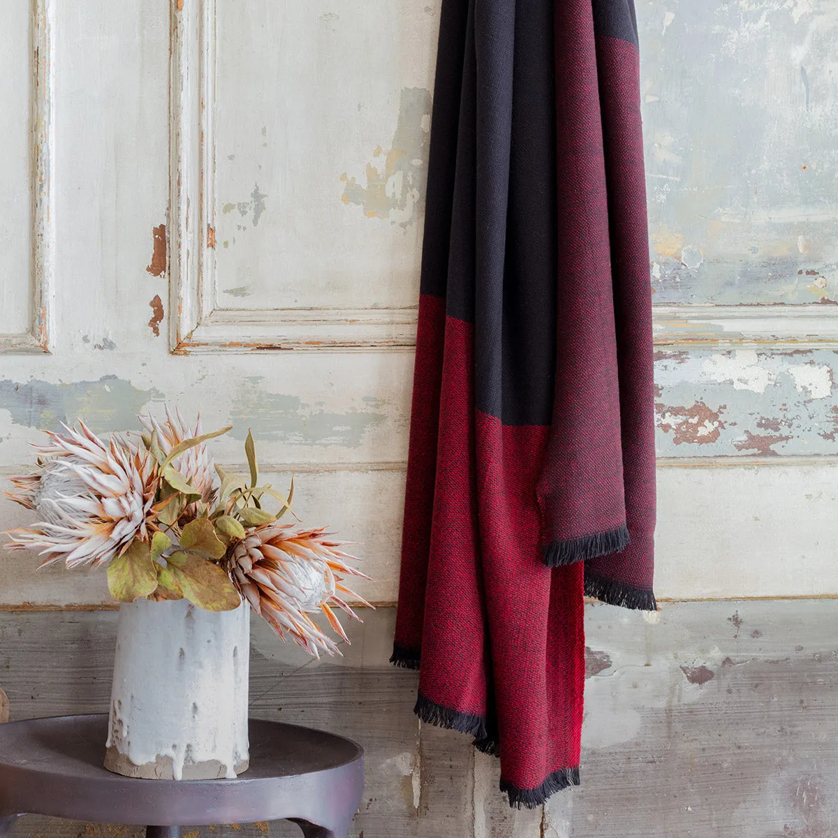 Ljf Duo Merino Wool Throw - 30% OFF