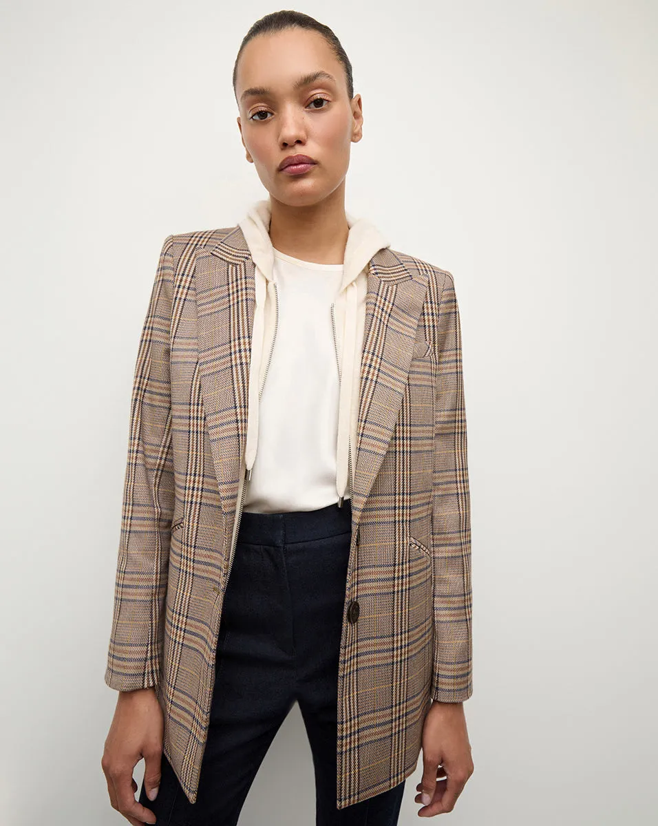 Maci Plaid Dickey Jacket