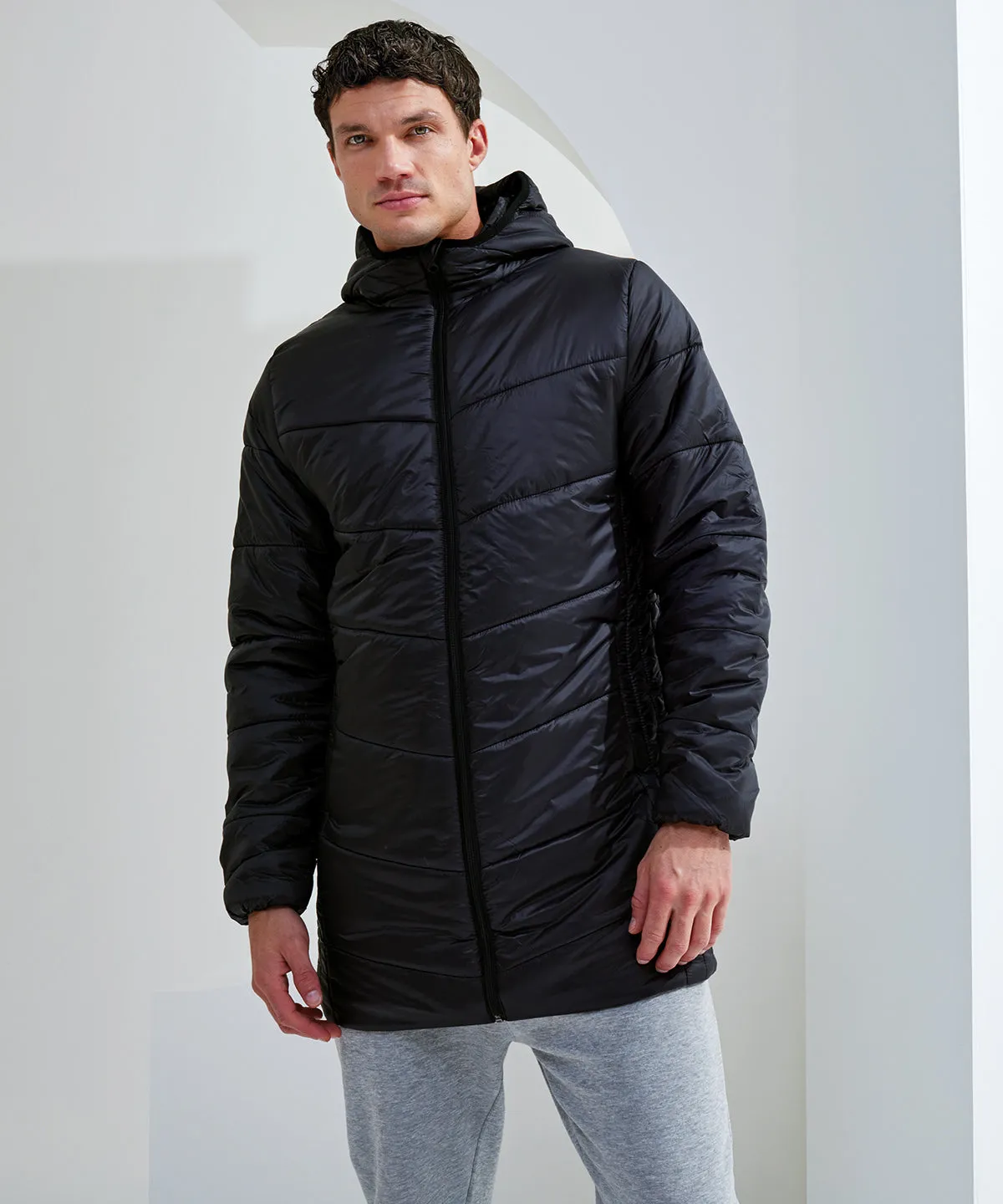 Men's TriDri Microlight Longline Jacket {TR076}