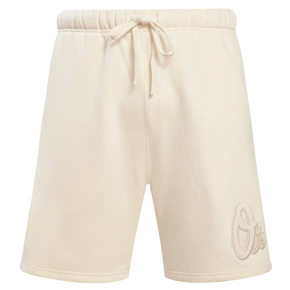 MLB BALTIMORE ORIOLES NEUTRAL MEN'S SHORT (EGGSHELL)