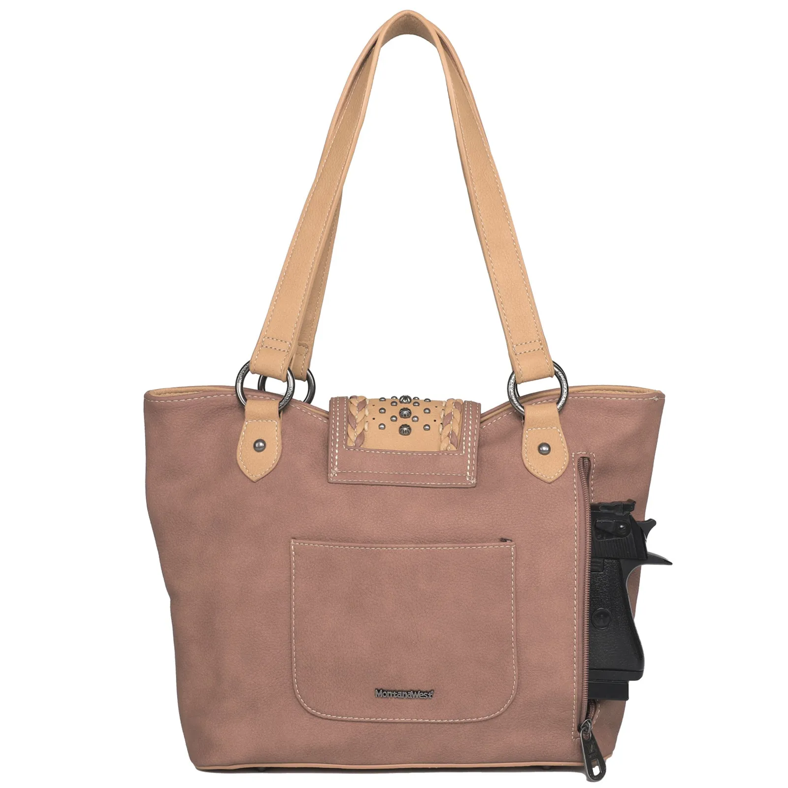 Montana West Concho Collection Concealed Carry Tote