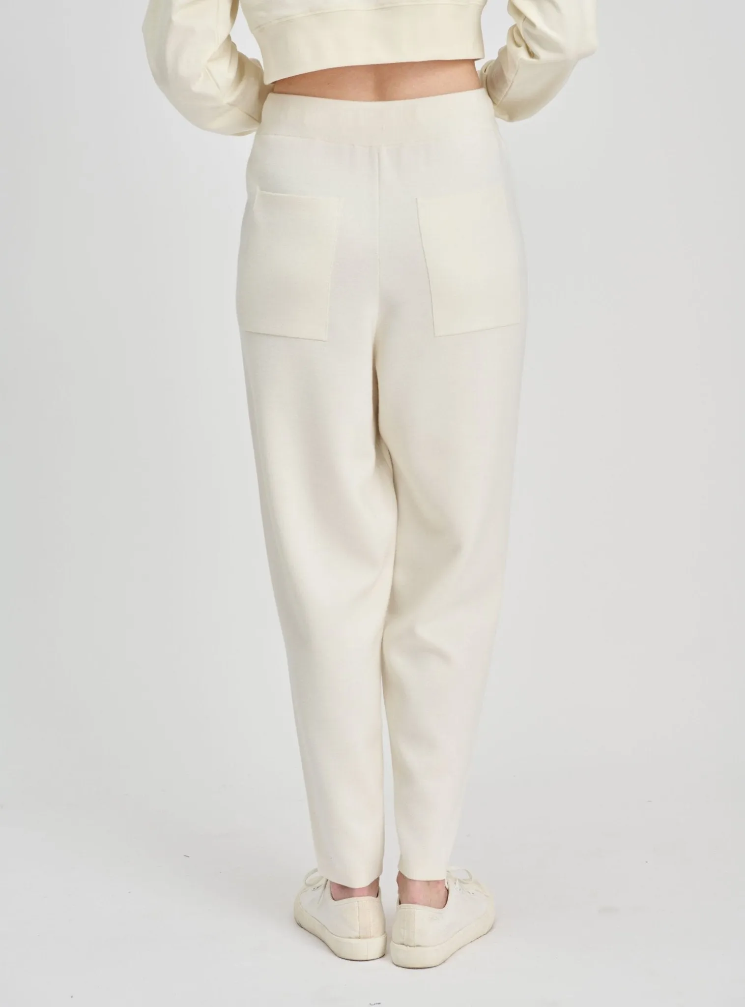 NELLO wool trackpants (Milk)