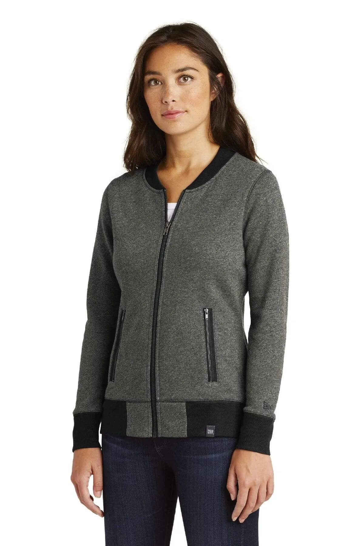 New Era Ladies French Terry Full-Zip