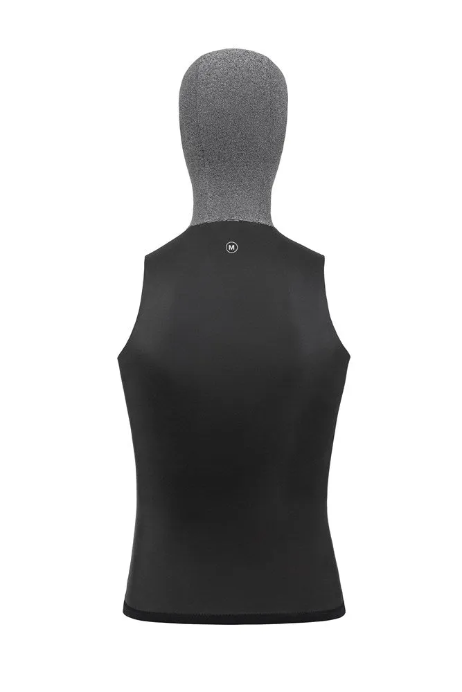 ORCA HEATSEEKER VEST WITH HOOD BLACK