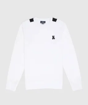 Psycho Bunny Wilkes Sweatshirt - White