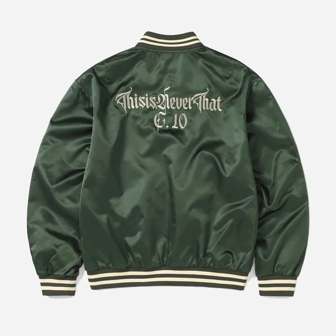 Satin Jacket - Olive