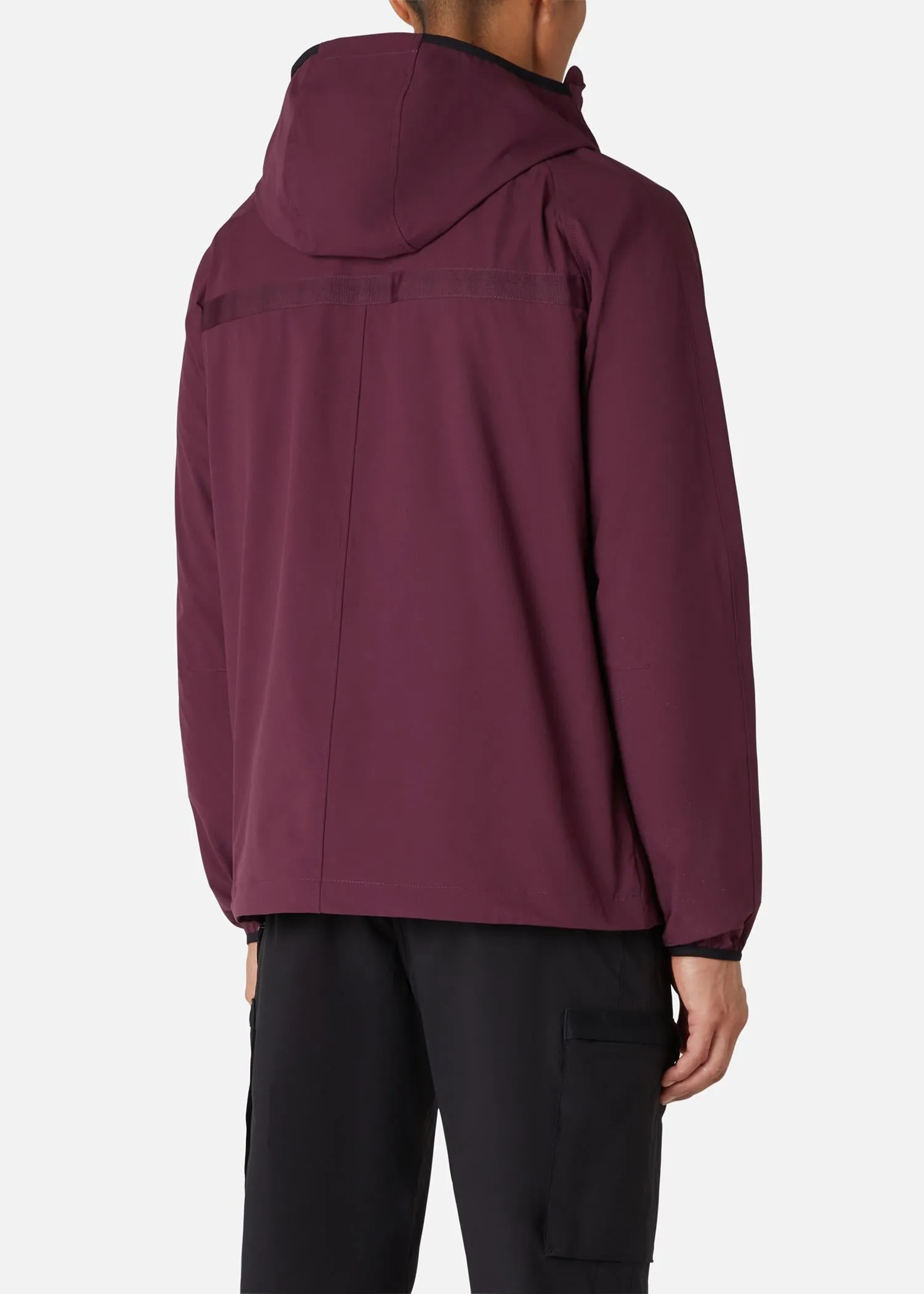 TECH STRETCH SMOCK DARK PURPLE