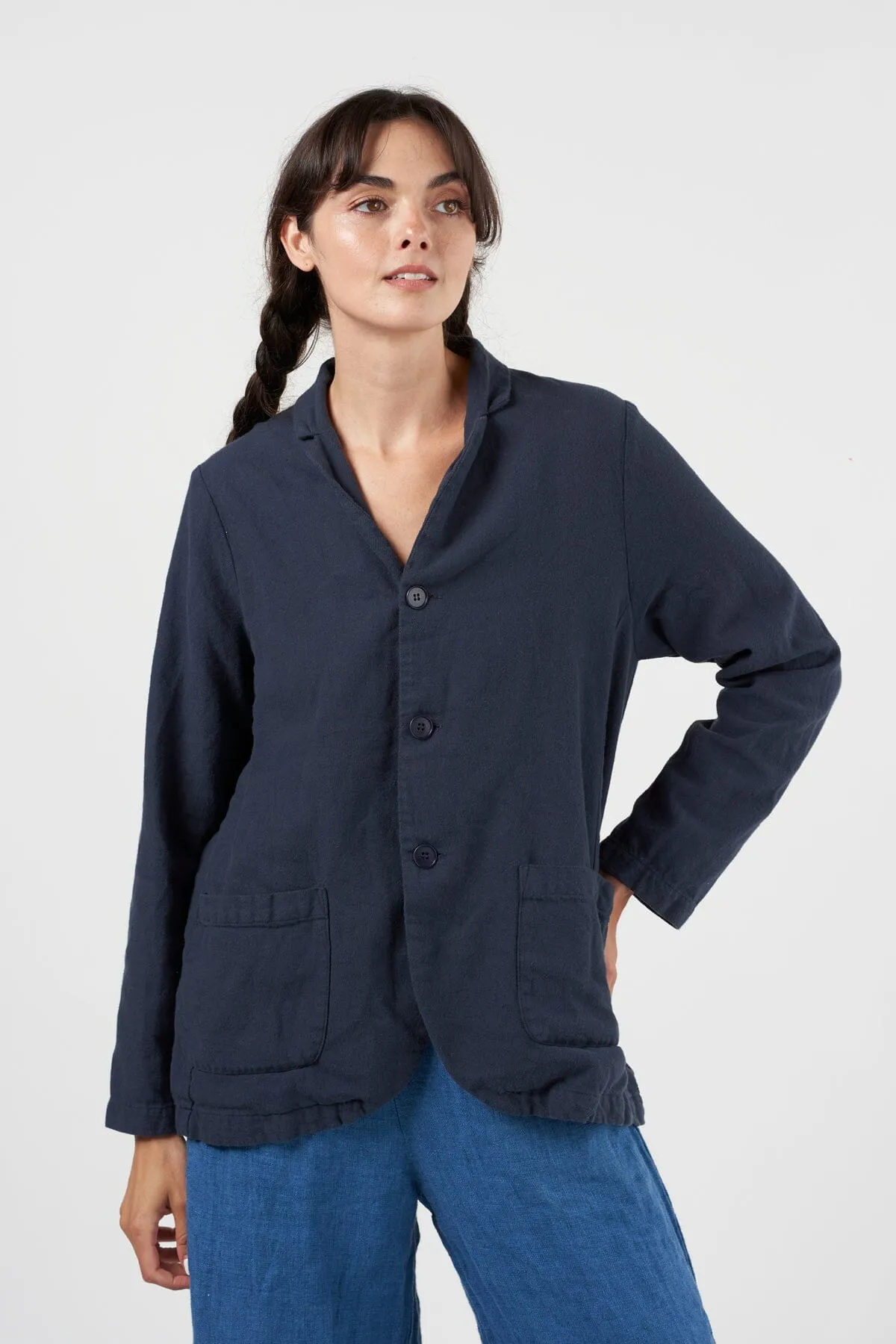 Tessa Jacket - Textured Cotton