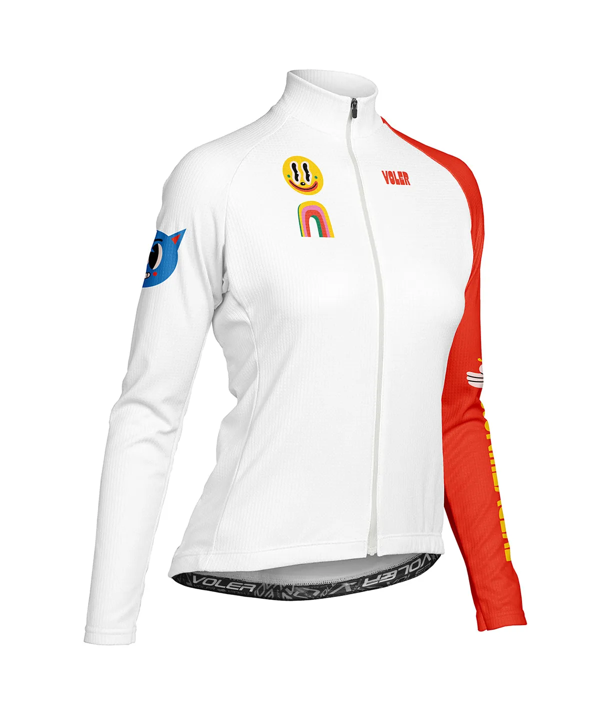 W. PELOTON THERMAL JERSEY - CRAZY HAPPY